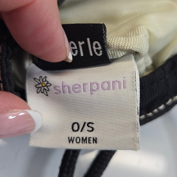 Sherpani Crossbody Bag Small Piper Le Brick Red Floral Quilted Anti Theft Travel - Picture 8 of 12